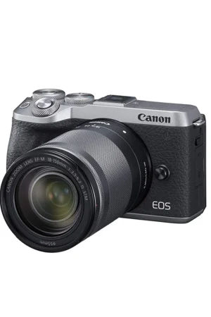 Canon Mirrorless Camera [EOS M6 Mark II] for Vlogging + EF-M 18-150mm Lens