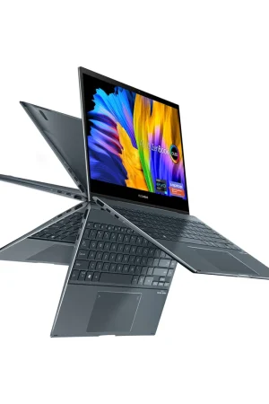 ASUS ZenBook Flip 13 Ultra Slim Convertible Laptop, 13.3” OLED FHD Touch Display, Intel Core i5